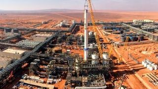 Looking West from sulfuric acid stack at Ma’aden’s Umm Wu’al Phosphate Facility (Business Wire)