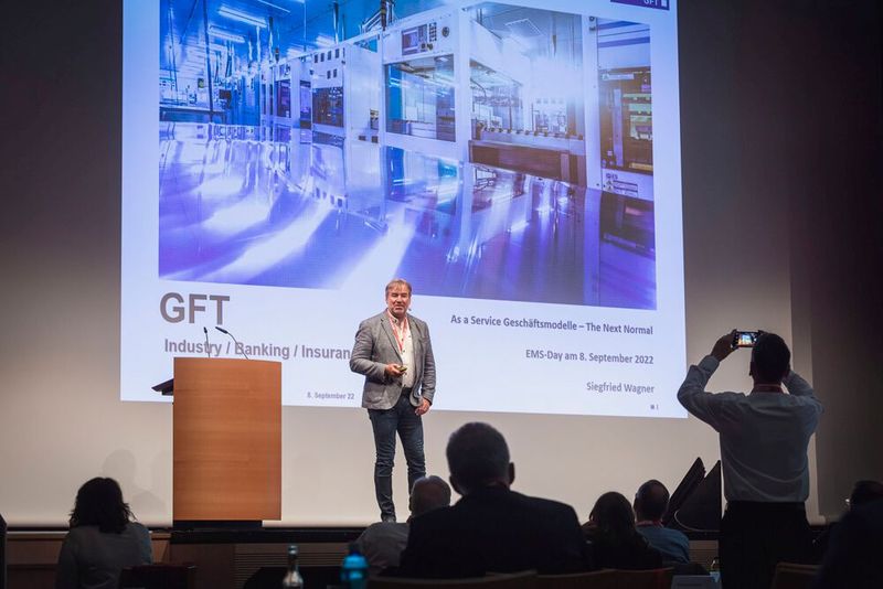 Der 20. Würzburger EMS-Tag fand am 8. September 2022 in den Mainfrankensälen Veitshöchheim statt. Am Vorabend der Veranstaltung gab es ein Networking-Dinner im Restaurant Reisers am Stein. Der 21. EMS-Tag findet am 7. September 2023 statt. Sie können sich bereits für eine Teilnahme auf der Webseite registrieren.  (Bild: Stefan Bausewein)