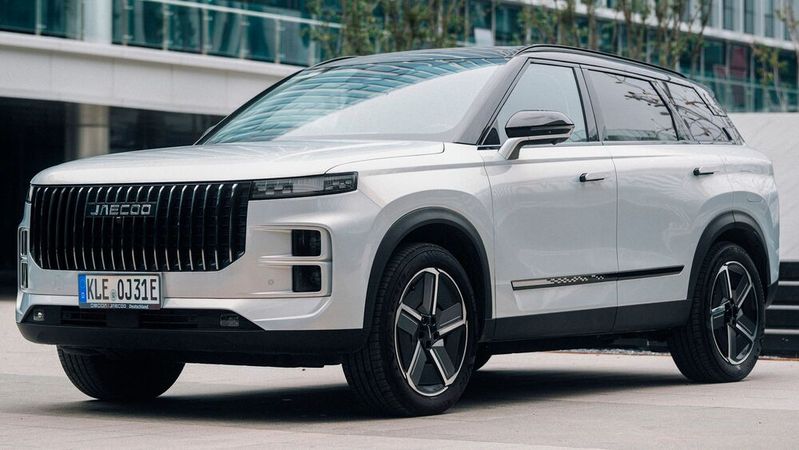 Der Jaecoo 7 SHS startet als "First Edition" auf dem deutschen Markt.(Bild:  Chery)