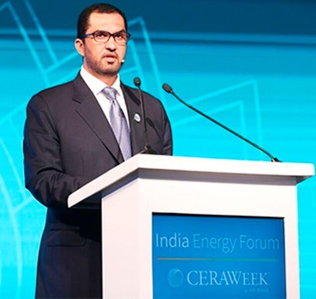 H.E. Dr. Al Jaber participated in the Ceraweek India Energy Forum, where he highlighted the key role the UAE will play in providing the energy that will drive India’s economic expansion over the next two decades. (Adnoc)