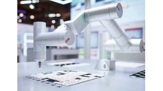 Beckhoff zeigt Physical AI in der Praxis: TwinCAT CoAgent übersetzt natürliche Sprache in Maschinenbefehle und ermöglicht die intuitive Steuerung komplexer mechatronischer Systeme. (Bild: Beckhoff Automation)