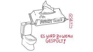 Pentair Jung Pumpen hat einen anschaulichen Erklärfilm entwickelt, der die Feuchttuch-Problematik einfach erläutert. (Pentair Jung Pumpen)