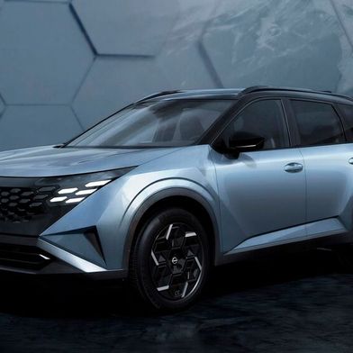 Nissan hat erste Bilder von der fünften Generation des X-Trail veröffentlicht, der in den USA als Rogue antreten wird. (Bild: Nissan)