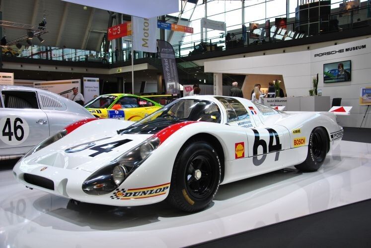 Gibt es nicht auf jeder Oldimesse zu sehen: Rare Rennsportfahrzeuge wie diesen Porsche 908 mit Langheck. (Foto: Dominsky)