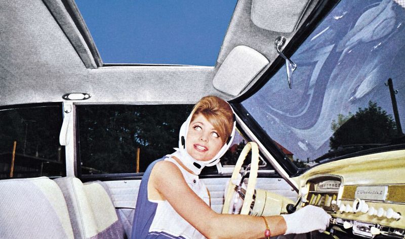 Auch die Borgward Isabella hatte optional ein Stahlschiebedach von Webasto.(Bild:  Webasto)