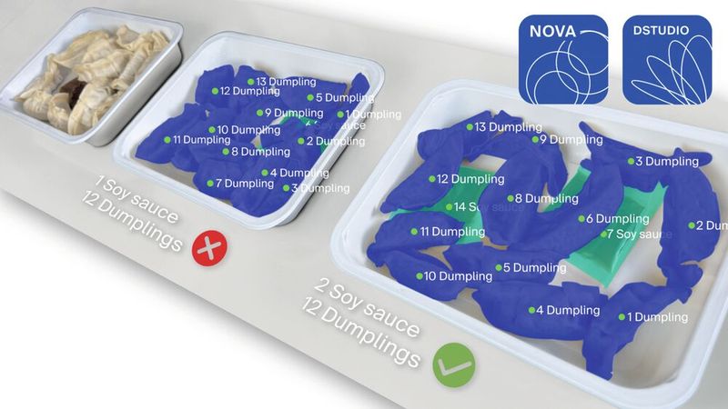 Der AI Blob Finder (dStudio) erkennt, zählt und vermisst überlappende Objekte pixelgenau mittels Instanzsegmentierung. (Bild: Sick)