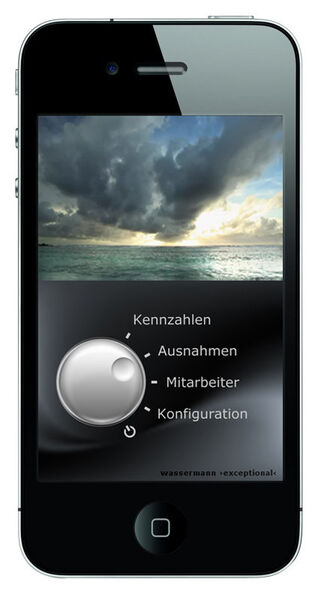 Beim Aufruf der App wird die Gesamtsituation über verschiedene Wetterereignisse visualisiert. (Wassermann)