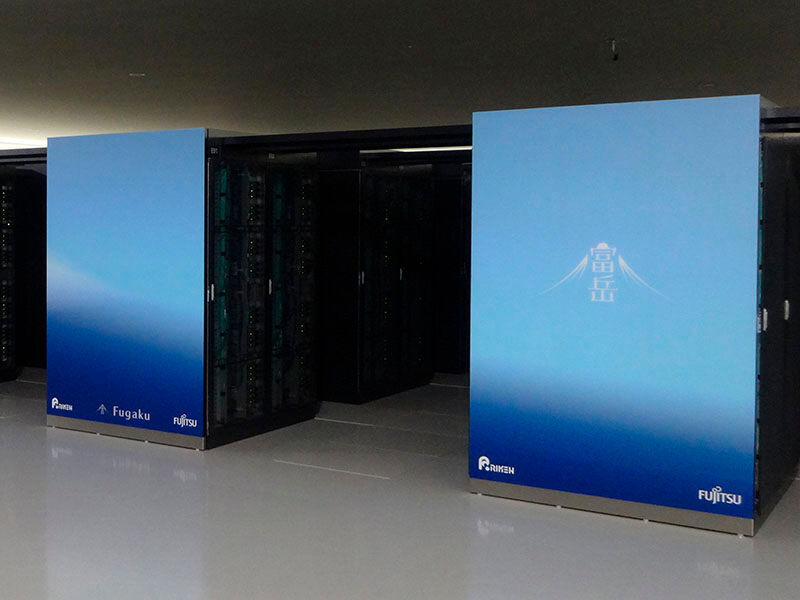 „Fugaku“ ist der aktuell schnellste Supercomputer der Welt. 
