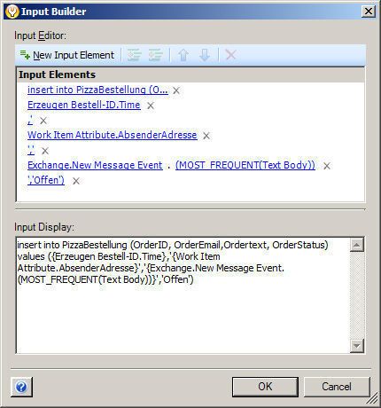 Abbildung 6: SQL-Kommandos lassen sich entweder, wie hier dargestellt, in der üblichen Syntax eingeben oder werden über die Auswahldialoge zusammengeklickt. (Archiv: Vogel Business Media)