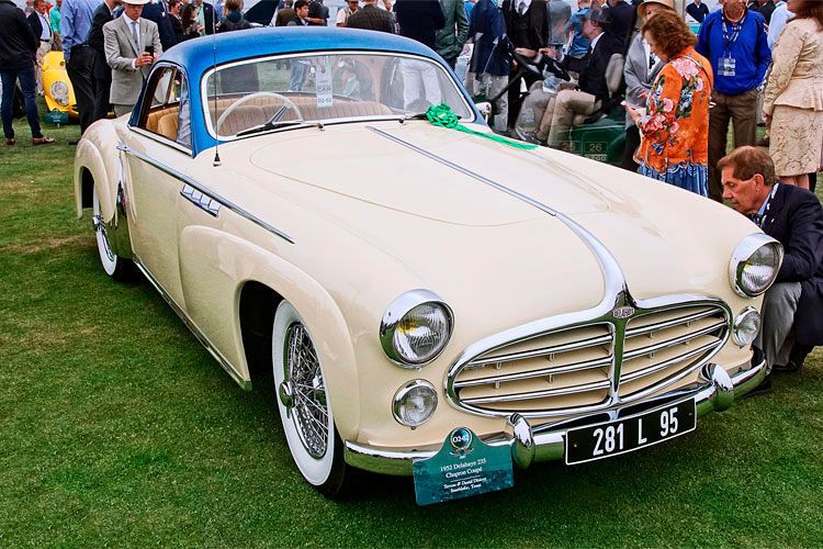 Schicke Linie: das Delahaye 235 Chapron Coupé. (Matthias Knödler/gtspirit.de)