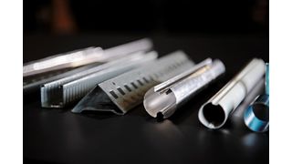 Die Profilmetall GmbH in Hirrlingen ist Spezialist für rollgeformte, dünne Profile aus verschiedenen Werkstoffen mit unterschiedlichen Blechdicken und Längen. Bild: Wagenhan (Archiv: Vogel Business Media)