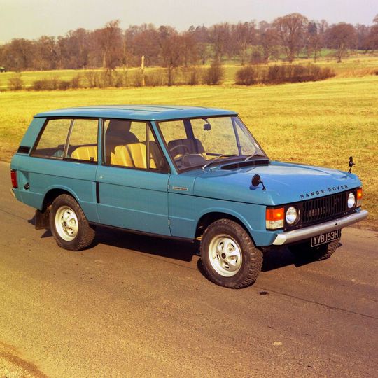 Die erste Range-Rover-Generation startete 1970.(Bild:  Land Rover)