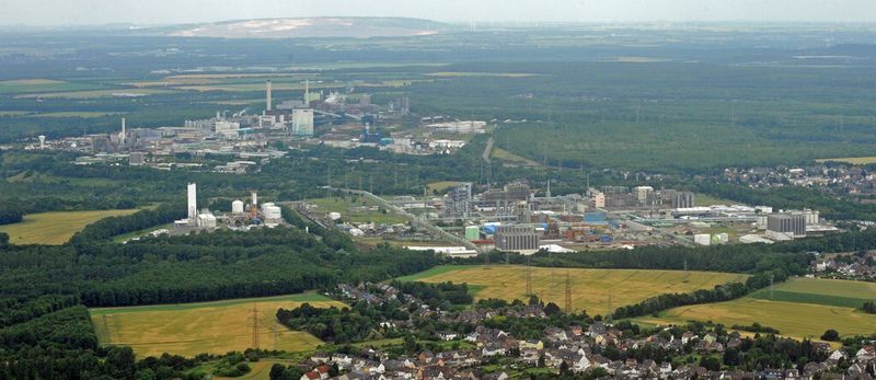 Der Chemiepark Knapsack hat eine Gesamtfläche von 180 ha. (Bild: Infraserv Knapsack)