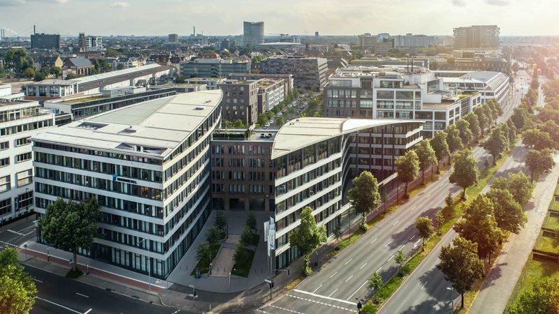 Rheinmetall has found a buyer for its Power Systems division. Pictured: The company's headquarters in Düsseldorf.(Source:  Rheinmetall)