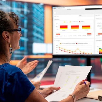Perzeptron zeig auf der EFX mit Partnern zwei Live-Use-Cases. (Bild: Perzeptron)