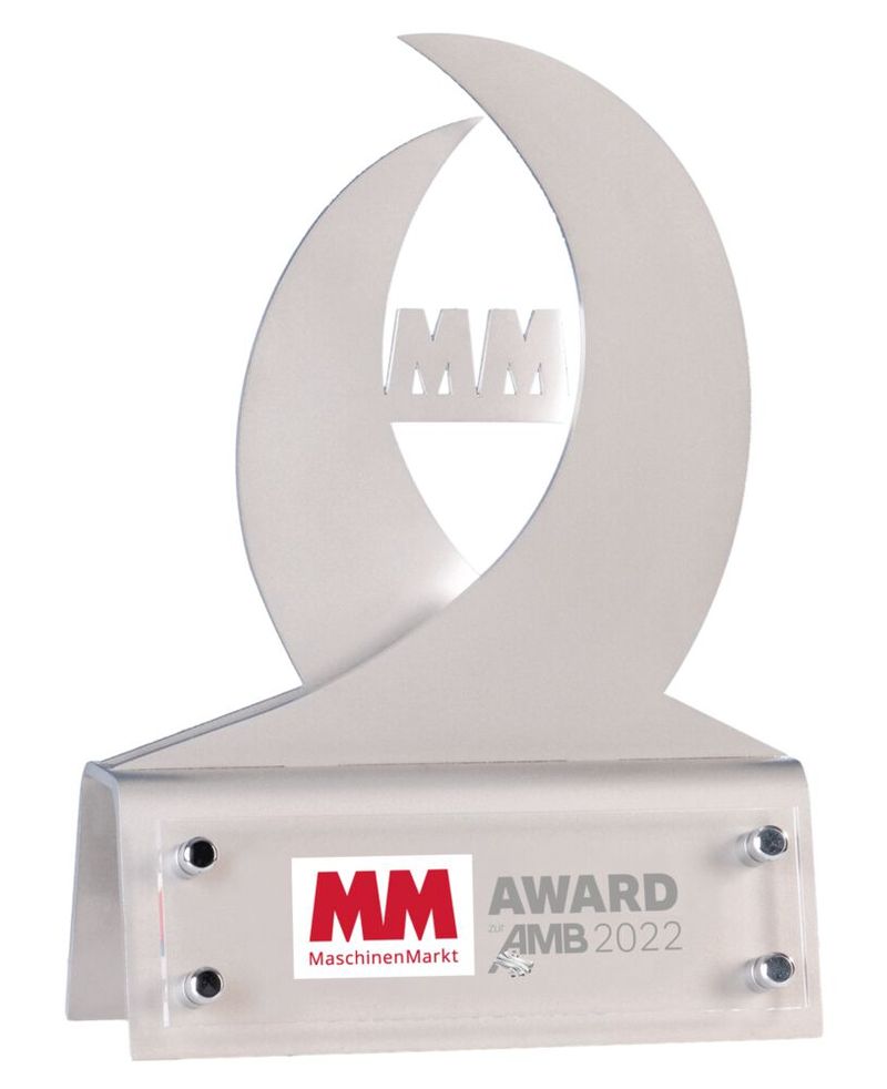 Am 13. September wird der MM Award zur AMB 2022 direkt in Stuttgart auf der Messe verliehen. Am 13. September wird der MM Award zur AMB 2022 direkt in Stuttgart auf der Messe verliehen.