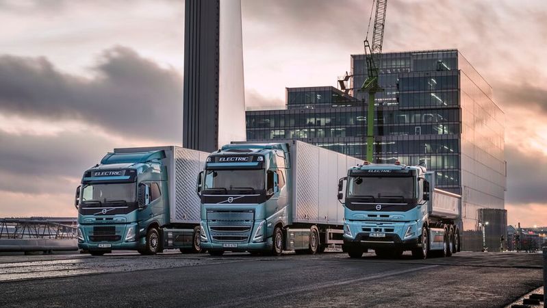 Das Angebot emissionsarmer Nutzfahrzeuge in Europa ist mittlerweile groß. Ähnlich bunt sind auch die Förderregime der einzelnen Länder für klimafreundliche Transporter.(Bild:  Volvo Trucks)