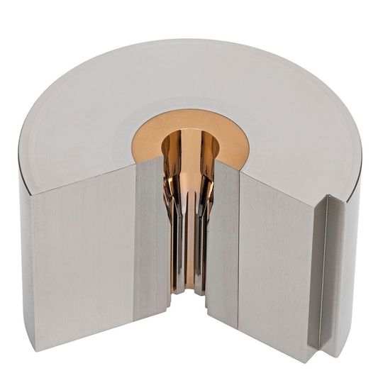 One product manufactured by WTN is a die such as this one. One product manufactured by WTN is a die such as this one.