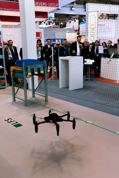 Auch Drohnenanwendungen konnten die Besucher begeistern. (Euroexpo)