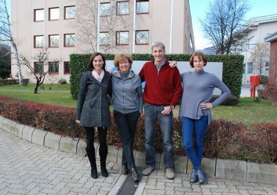 Bild 3: Finder-Italien (v.?l.?n.?r.) Elisabetta Giordanino (Leitung Technik), Lorenza Giordanino (Leitung Marketing), Geschäftsführer Renato Giordanino, Guiliana Giordanino (Leitung Grafik) (Bild: Finder)