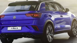 Der VW T-Roc R feiert auf dem Automobilsalon in Genf Anfang März Weltpremiere. (Bild: Volkswagen AG)