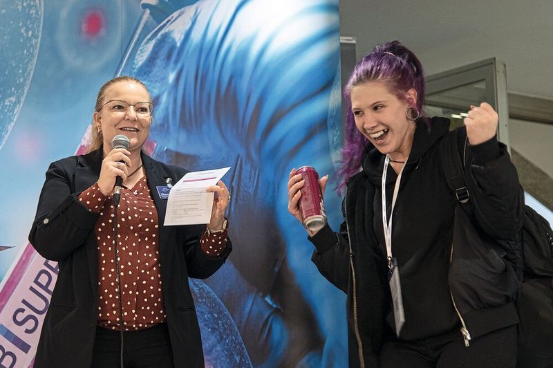 ...hatte die Chance auf einen Gewinn in der Abschlussverlosung.  Mehr Infos zu den kommenden LAB-SUPPLY-Messen finden Sie auf www.lab-supply.info (Bild: Stefan Stark)