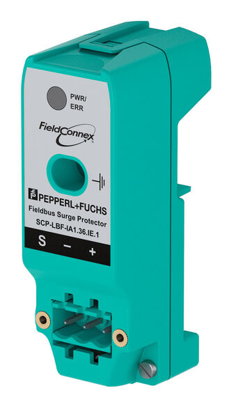 Blitzschutzmodul mit und ohne Diagnose – auch zur Nachrüstung mit installierten FieldConnex Segment Protectors (Bild: Pepperl+Fuchs)