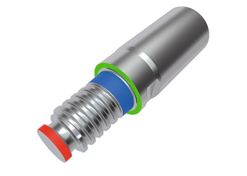 Das patentierte und als Marke registrierte Duo-Lock ist eine sehr steife und präzise Schnittstelle für modulare Werkzeugsysteme. Sie basiert auf einem innovativen Gewindedesign mit patentiertem Doppelkonus und zusätzlicher dritter Abstützfläche im hinteren Bereich.  (Haimer)
