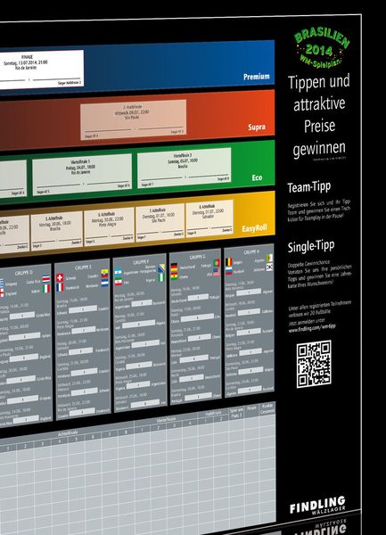 Ab sofort können sich Interessierte bis zum 12. Juni 2014 für das WM-Tippspiel registrieren. (Bild: Findling)