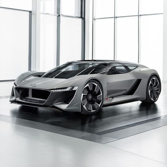 Ein Elektro-Traum aus Ingolstadt: der Audi PB18 E-Tron.(Bild:  Audi)