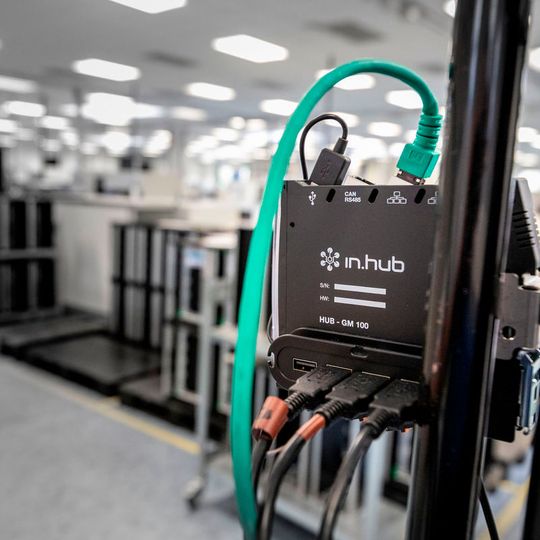 Das Gateway HUB-GM100 fungiert als smarter digitaler Knotenpunkt für eine breite Palette möglicher Sensoren Das Gateway HUB-GM100 fungiert als smarter digitaler Knotenpunkt für eine breite Palette möglicher Sensoren