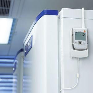 Das Umgebungsmonitoringsystem Testo Saveris 1 liefert durchgängige Daten über viele Jahre. (Bild: Testo Saveris)