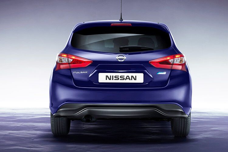 Optisch orientiert sich der Pulsar deutlich an der aktuellen Designsprache von Nissan. (Foto: Nissan)