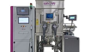 Das Gießerei-Institut der RWTH Aachen hat jetzt dieses Lunovu-LMD-System an seinem neuen Standort im RCDDP in Betrieb genommen. Damit werden jetzt neuartige Werkstoffsysteme entwickelt. (S. Schmidt / www.das-design-plus.de)