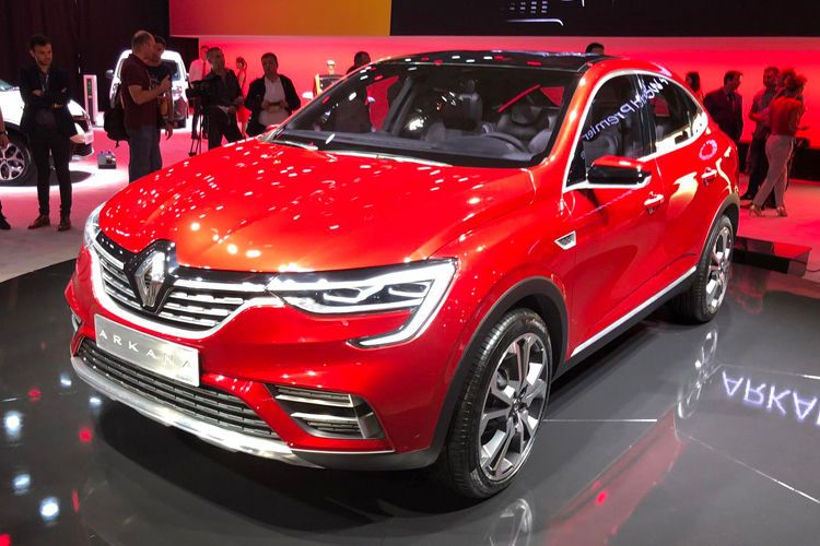 Renault zeigte den Arkana. (Bild: Wolfgang Gomoll)