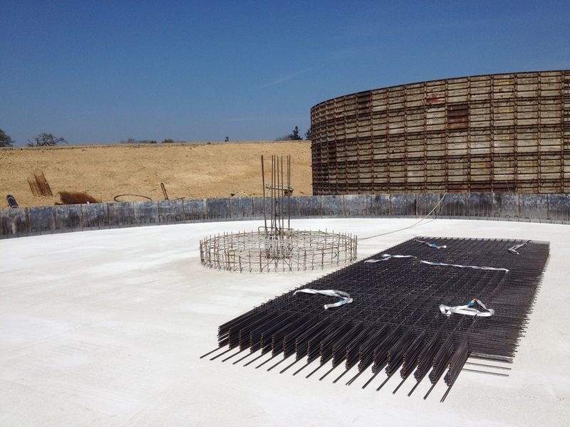 Hot and High: Construction begin for a new biogas plant near Thessaloniki, Greece. (Picture: Bioconstruct)