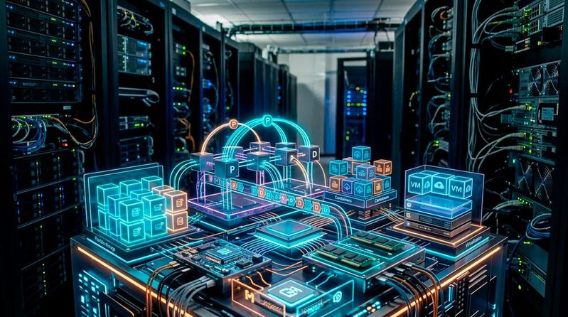 Bei einem Software-NAS mit Unraid wird auf klassisches RAID verzichtet.(Bild:  Gemini / KI-generiert)