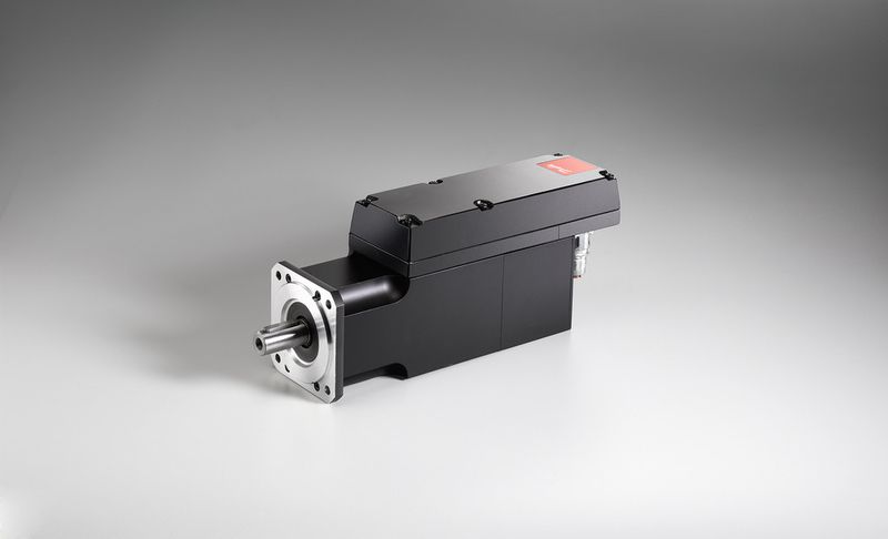 Der ISD 510 vereint Motor und Steuerelektronik in einem kompakten Gehäuse. Dadurch ist er in der Lage, beispielsweise Kurvenscheiben eigenständig zu berechnen und so optimale Bewegungen auch bei komplexen Formen zu fahren. (Bild: Danfoss)