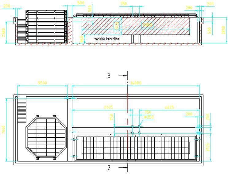 Bild 4b: Darstellung des Gießformenaufbaus für das Bauteil Querbalken als Grubenform. (Archiv: Vogel Business Media)