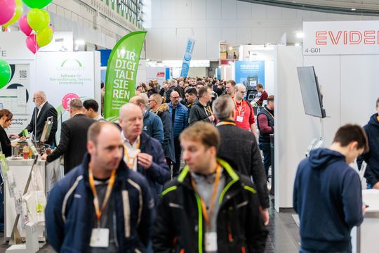 Für die maintenance Dortmund 2026 sowie die zeitgleich stattfindende Pumps & Valves zeichnet sich eine Rekordbeteiligung von mehr als 310 Ausstellern ab.(Bild:  Easyfairs)