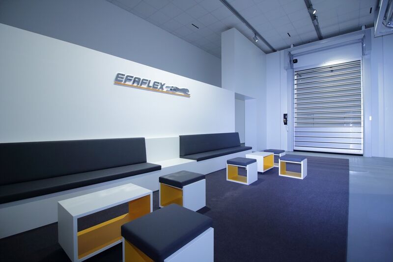 Auf rund 230 m²kann Efaflex seinen Kunden nun  das ganze Jahr über ausgewählte Produkte präsentieren. (Bild: Efaflex)