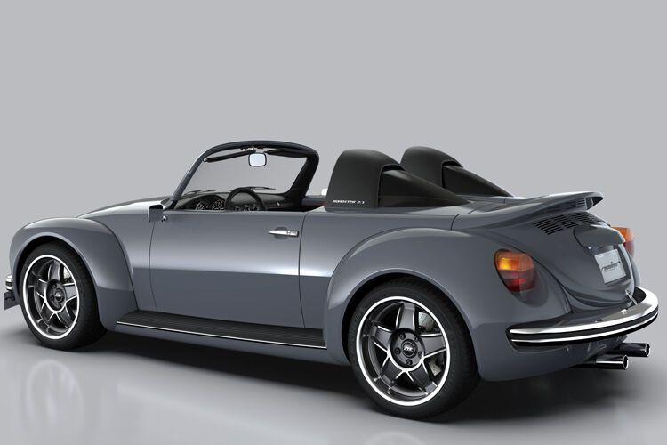 Auf eine Rückbank wie das klassische Käfer Cabriolet verzichtet der Roadster 2.7. (Memminger)