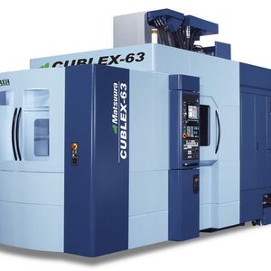 Ein Highlight des Matsuura-Hausmesse wird die Präsentation des Bearbeitungszentrums Maxia Cublex-63 sein, das neue Maßstäbe im Bereich der multifunktionalen Hochleistungsbearbeitung setzen soll. Bild: Matsuura