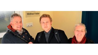 Das Gründerteam des Start-ups Trusted-AI (v.l.n.r.): Winfried Zweig, Tobias Krafft und Professorin Dr. Katharina Anna Zweig. (Bild: Trusted-AI)