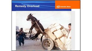 „Remedy-Overload“ betitelt Projektleiter Hölzl den Schnappschuss eines Unbekannten (Archiv: Vogel Business Media)