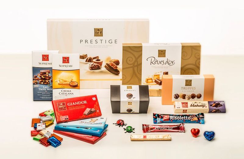 Fast 2.500 verschiedene Produkte aus Schokolade fertigt das Traditionsunternehmen Chocolat Frey AG in der Schweiz (Chocolat Frey)