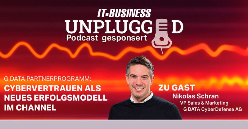 G DATA Partnerprogramm: CyberVertrauen als neues Erfolgsmodell im Channel, ein Interview von Oliver Schonschek mit Nikolas Schran von G DATA CyberDefense(Bild:  Vogel IT-Medien / G Data / Schonschek)