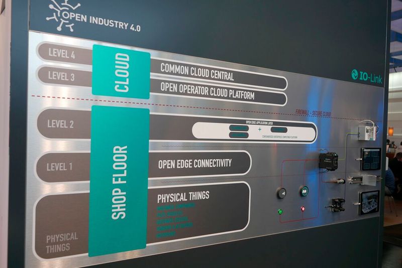 Auch Captron setzt auf IO-Link-Technologie. Etwa die elektronischen Taster des Unternehmens sind damit ausgestattet. Dies ermöglicht die Übermittlung völlig neuer Daten. Taster können zum Beispiel dadurch auch Schriftzüge je nach Bedarf anzeigen.  (Bild: Sandro Kipar/VCG)