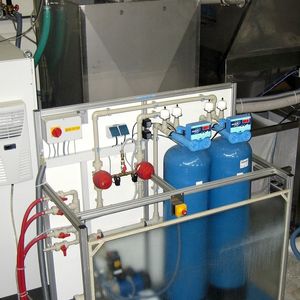 In den Wasseraufbereitungs-Anlagen bei Glastechnik Holger Kramp sorgt der KeyPilot für sichere Prozesse.