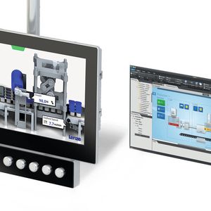 Alles im Blick mit dem v800 Terminal von Lenze.